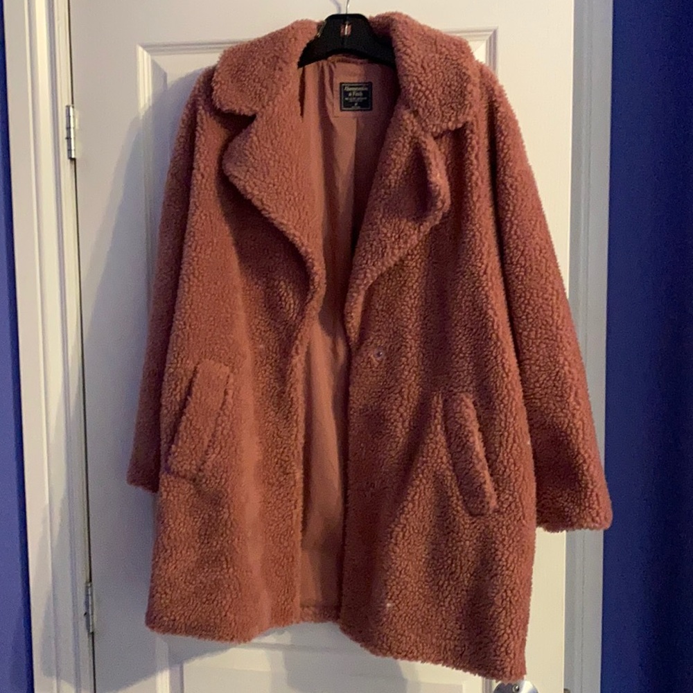 Abercrombie & finch teddy jacket